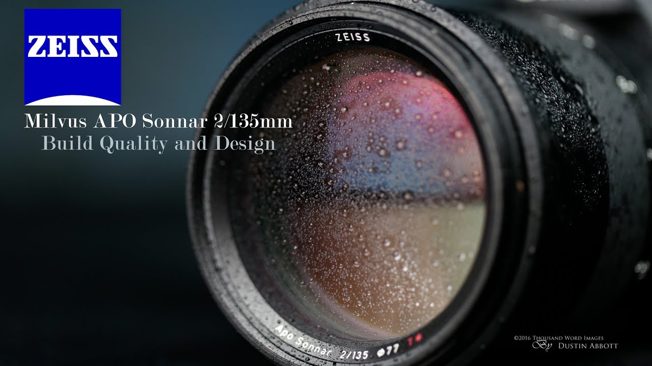 YouTube video - ZEISS Milvus 135 mm f/2 Apo Sonnar T* ZE