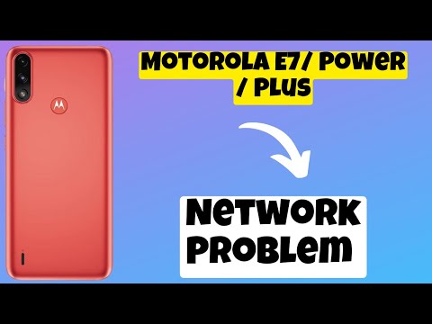 Motorola E7/ Power / Plus Network Problem || Network issue fix || Network not working problem solve
