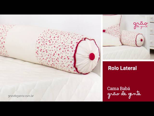 Kit Cama Babá Floral Vermelho | Ref: 57264