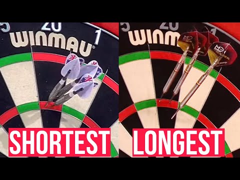 CRAZIEST Darts Used by Pros (Longest, Heaviest + More)