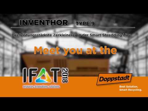 Doppstadt INVENTHOR IFAT 2018