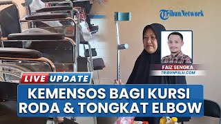 Warga Parigi Moutong Terima Berbagai Bansos dari Kemensos, Mulai Beras hingga Kursi Roda