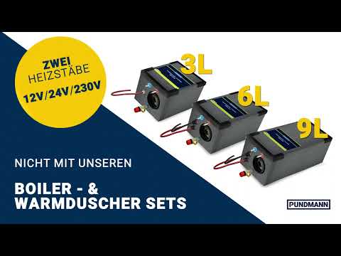 Mobiler Warmwasser Boiler von Pundmann