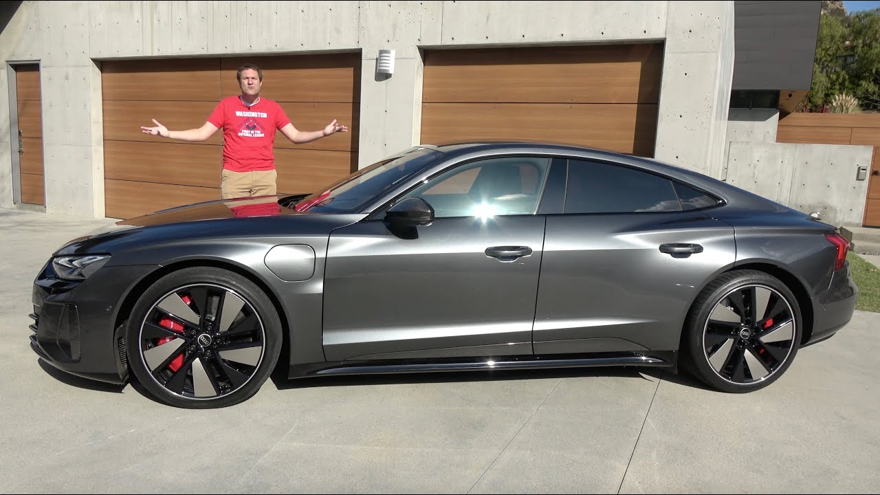 The AudI RS E-Tron GT Is an Ultra-Fast 140, 000+ Electric Sedan