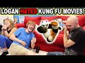 LOGAN HATES KUNG FU MOVIES!