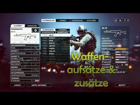 Battlefield 4 - Waffenaufsätze Guide - Deutsch Full HD
