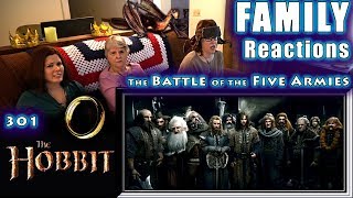 The Hobbit 3 | The Battle of the Five Armies | FAMILY Reactions | 301 | Fair Use