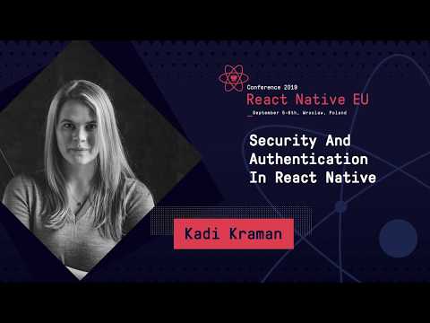 Image thumbnail for talk Security And Authentication In React Native