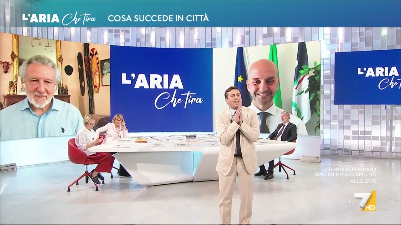 Piergiorgio Odifreddi a David Parenzo: "Sono contrario alla pubblicità in TV", "Spero che il ...
