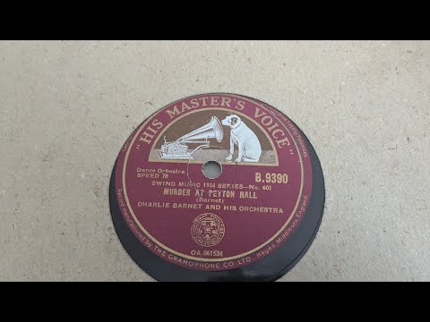 Murder At Peyton Hall, Charlie Barnett (HMV Records)
