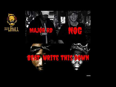 Major RD feat Nog - Vibranium BEAT. Write This Down, The Notorious B.I.G., 2Pac. (MASHUP)