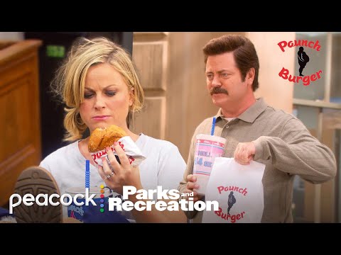 Parks & Rec but it’s just Paunch Burger and now my diet is ruined | Parks and Recreation