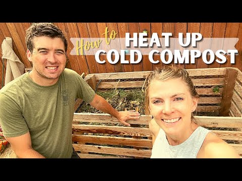 HEAT UP COLD COMPOST (PART 1) // A Guide to Re-Activate your Compost Pile and Start Hot Composting
