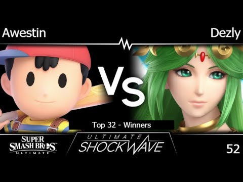 USW 52 - TLOC | Awestin (Ness) vs HMO | Dezly (Palutena) Top 32 - Winners - SSBU