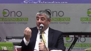 הרב מזרחי בקריית אונו - מאמינים אבל לא מקיימים