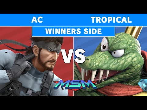 MSM 225 - AC (Snake) Vs Tropical (King K Rool) Winners Pools - Smash Ultimate