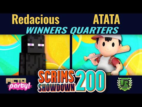 Redacious (Steve) vs ATATA (Ness) Scrims Showdown 200 WINNERS QUARTERS