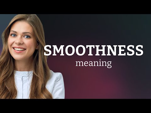 Smoothness — definition of SMOOTHNESS
