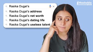 Rasika Dugal answers the Most Googled Questions