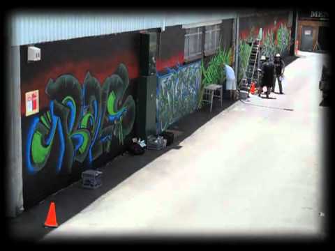 The Back Alley Gallery TIME-LAPSE