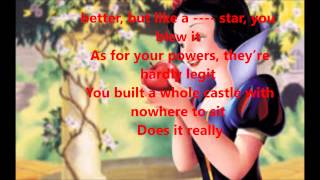 snow white and elza rap battle lyric video