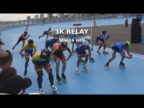 3K Relay Finals Senior Men - Powerslide @ World Roller Games 2019