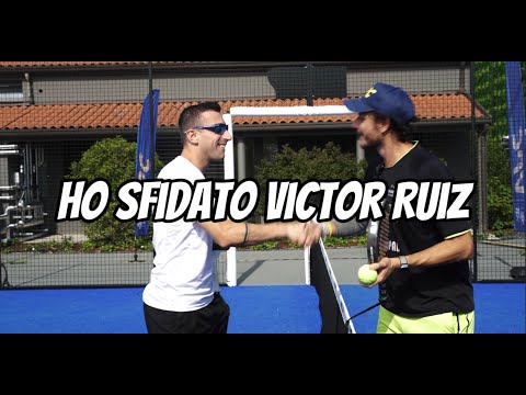 VICTOR RUIZ 1VS1 EMILIANO CARCHIA 🎾 CHALLENGE IN 2 SET! | Sfida i campioni! Padel – PADELREVIEW