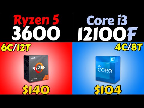 R5 3600 vs i3-12100F - Worth Spending EXTRA Money?