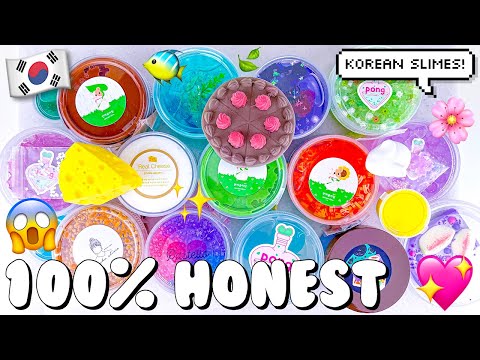 $250 HUGE KOREAN SLIME SHOP REVIEW 💖 100% Honest Seoul Gage