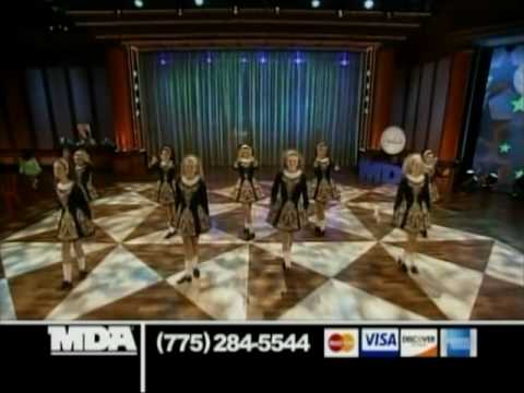 Trinity Irish Dancers open the Jerry Lewis MDA Telethon 2009