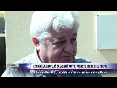 COMISIE PARLAMENTARĂ DE ANCHETĂ PENTRU PROIECTUL MINIER DE LA CERTEJ