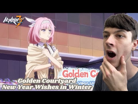 SO CUTE!!!!!!!! Golden Courtyard: New Year Wishes in Winter Episode 1/2 - Honkai Impact 3rd REACTION