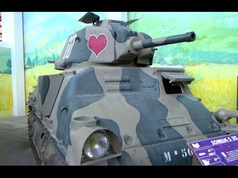 French tanks, The Tank Museum, Saumur, Maine-et-Loire, France, Europe