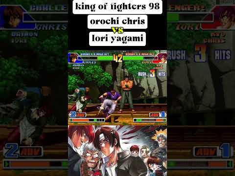 chris orochi vs yagami#gaming #freepalestine #retrogaming #reels #ronaldo #maroc #fightcade