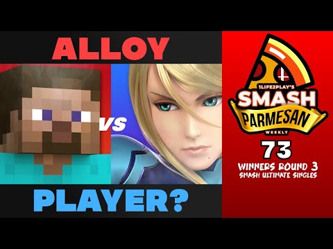 alloy vs player? - Smash Ultimate Singles Winners Round 3 Smash Parmesan 73 - Steve vs Zero Suit Sam