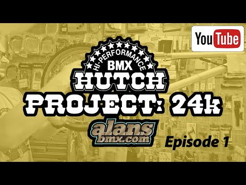 Alans BMX: Hutch Project 24K Part 1 Gold Trickstar