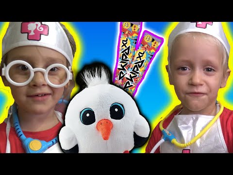 THE GANG OF FRIENDS AND THE CREW'S ICE CREAM 😋 BOLEK THE STORK IS SICK 😢 WHY ❓ NELA AND LILA TWIN...