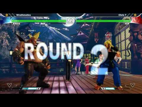 WNF Wednesday Night Fights 1.2 SFV - Wrathmatics (Birdie) vs Chris T (Ken)