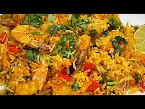 Cómo Preparar Un Rico Arroz Con Camarones La Cocina De Sol.