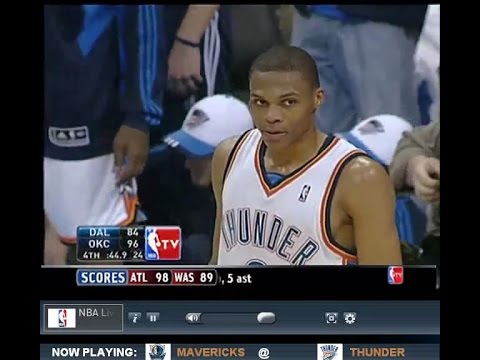 2009.03.02 Russell Westbrook First Triple Double Highlights