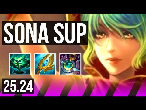 SONA & Swain vs NAUTILUS & Aphelios (SUP) | 25K damage | NA Grandmaster | 25.24