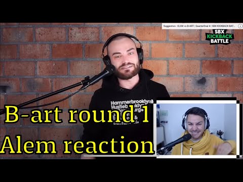 Alem react to D-low vs B-Art SBX KICK BACK BATTLE ROUND 1