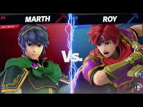 Ignaize (Marth) vs Cyro (Falco, Roy) - SUPER LAN Hero Tuesday 2 Winners Round 4