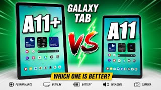 Samsung Galaxy Tab A11+ vs Galaxy Tab A11: What's the Difference???