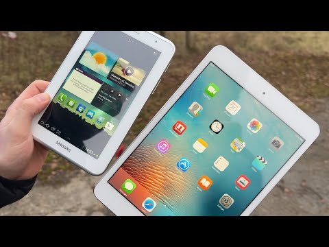 iPad vs Samsung Destruction