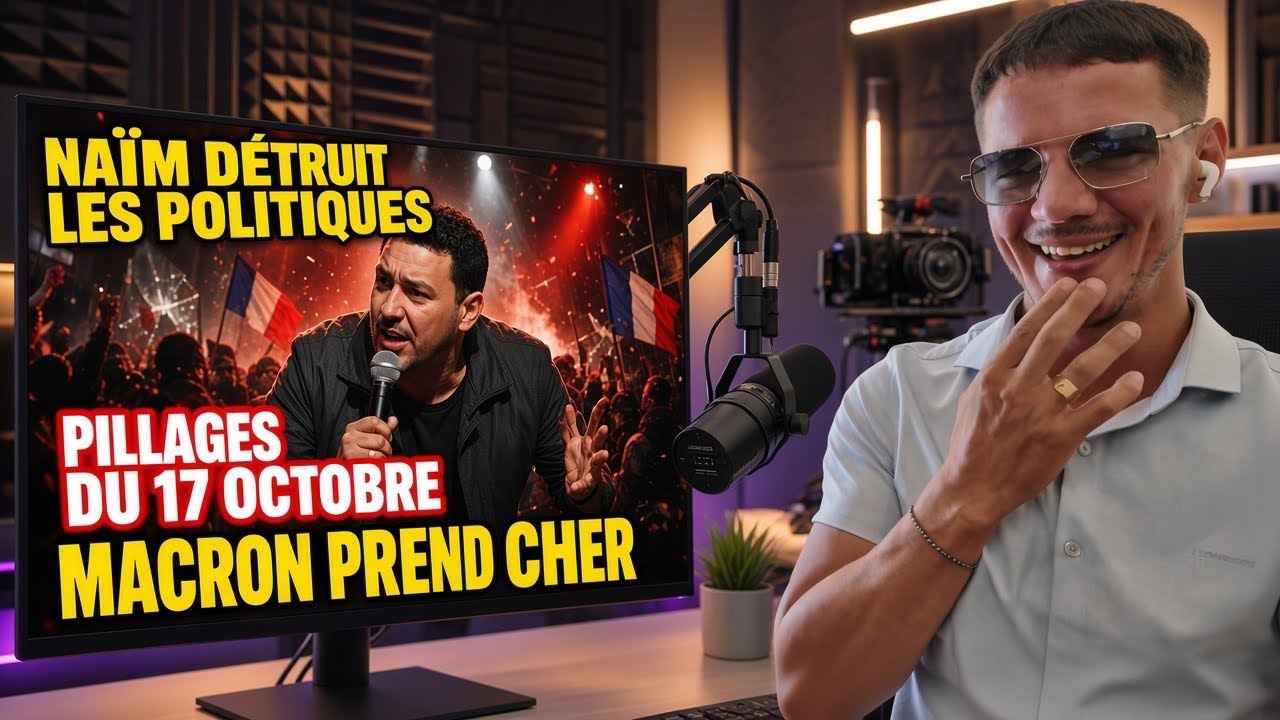 Le tour de l’actu en France 🇫🇷 Manif / pillage / politique (Naïm) Réact spectacle humour