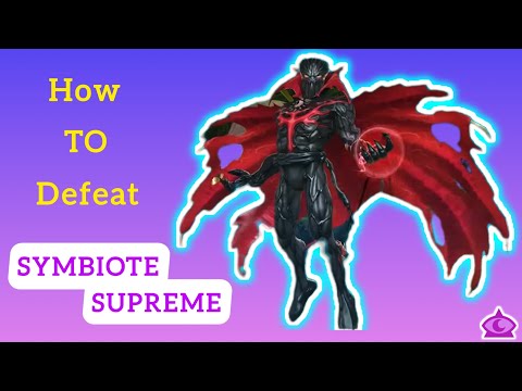 How to defeat Symbiote Supreme | MCOC | Marvel Contest Of Champions |