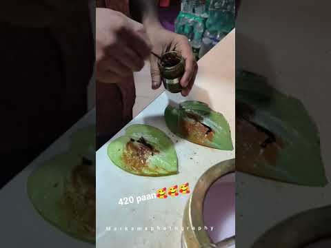 420 paan ! 420 paan making video ! Mangalore paan ! Shri Sai paan nivas ! #sweetpaan #firepaan !