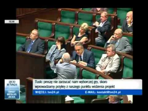 Donald Tusk - riposta roku