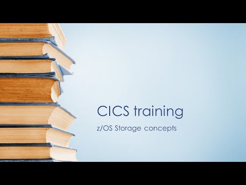 CICS training - z/OS Storage Concepts
